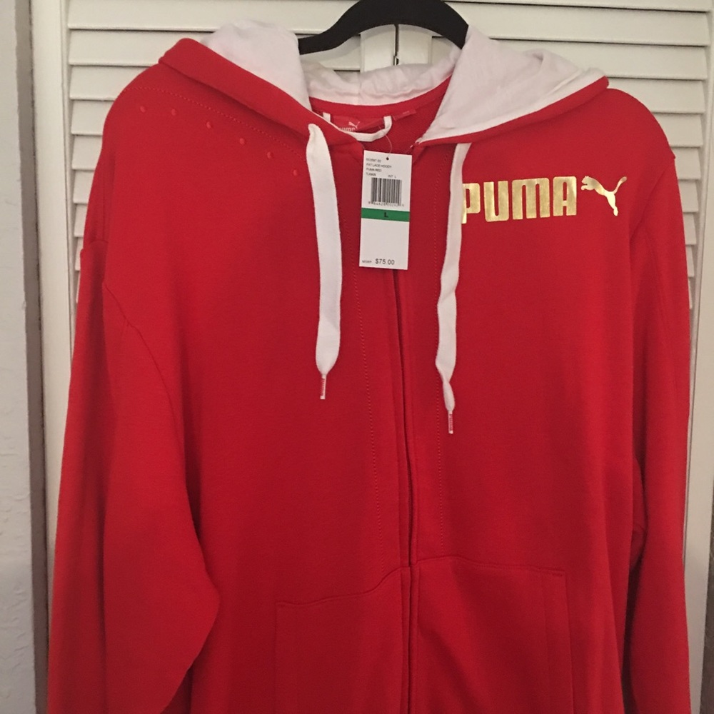 COPY - COPY - Fat lace Hoody puma sz Large Nwt